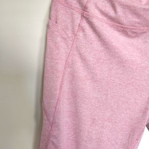 Capri legging color pink  size large  brand rbx